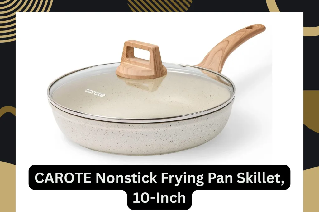 CAROTE Nonstick Frying Pan Skillet, 10-Inch